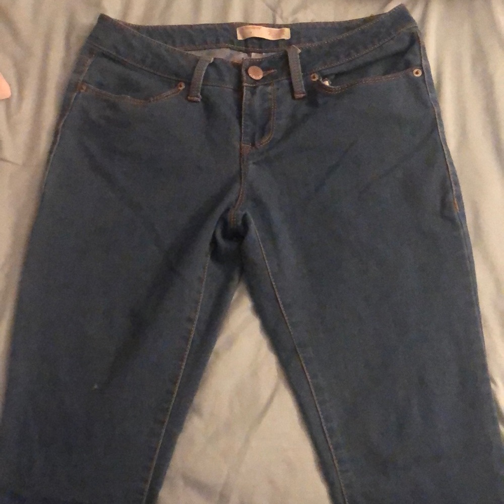 Blue Light Washed Low Cut JEANS